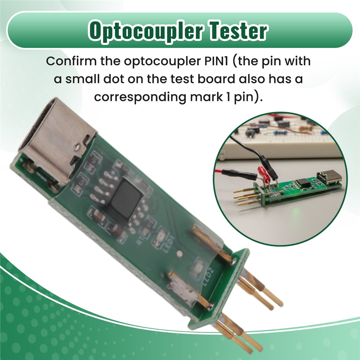 Electronics Repair Online - Tester per Optoaccoppiatori A46U, Strumento di