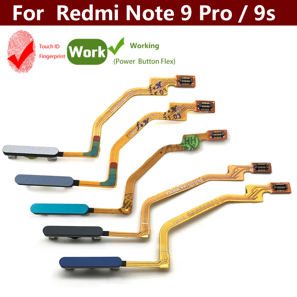 Nuovo per Xiaomi Redmi Note 9s - Fingerprint Cable Flex recensione e prezzo